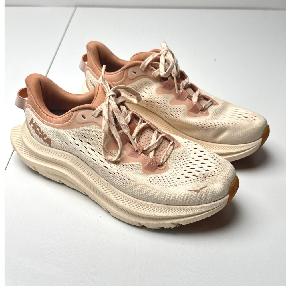 Hoka Kawana 2 Women 8B Running Shoes Vanilla Rose Gold 1147913 VSN Sneaker - Picture 5 of 13